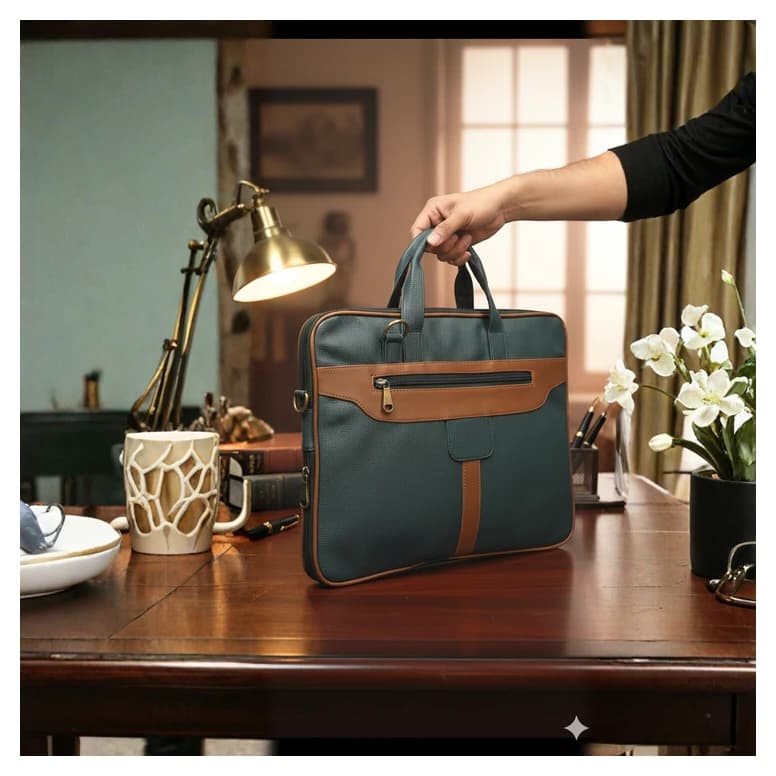 Artisan Grain Laptop Messenger #517 - AU Prime Bags Manufacturer Mumbai