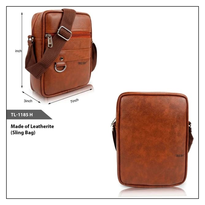 Executive Flap Sling Bag Angle 2